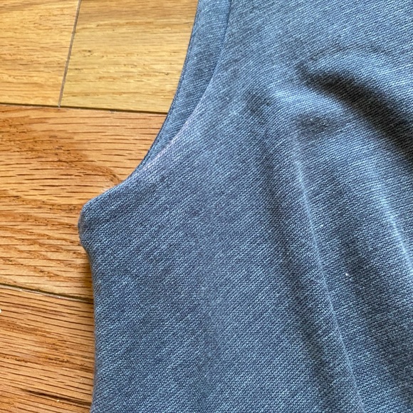 Y2K BCBG Max Azria Ponte Knit Faux Wrap Pleated Velvet Trimmed Dress - Size 2 - Picture 9 of 12